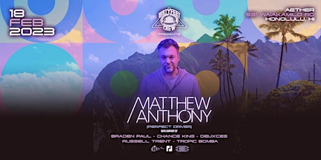 DFC presents Matthew Anthony