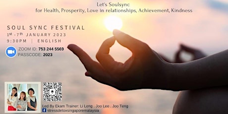 Soul Sync Festival for Health, Wealth, Love, Achievement & Kindness