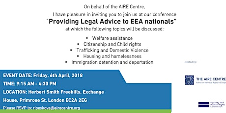 Providing Legal Advice to EEA nationals primary image