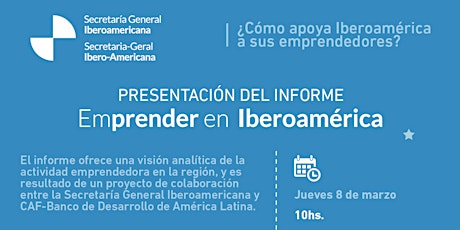 Imagen principal de Presentación "Emprender en Iberoamérica"