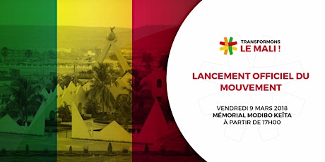 Image principale de Lancement officiel du Mouvement Transformons le Mali !