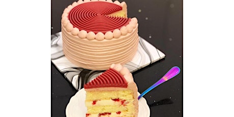 Raspberry Yuzu Cake