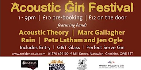 Acoustic Gin Festival primary image