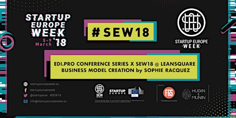Image principale de Edi.pro Conference Series x SEW18 @ Leansquare : Sophie Racquez présente BUSINESS MODEL CREATION