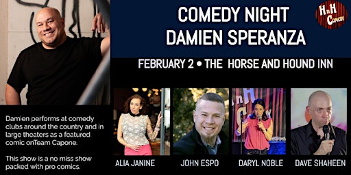 Comedy Night with Damien Speranza