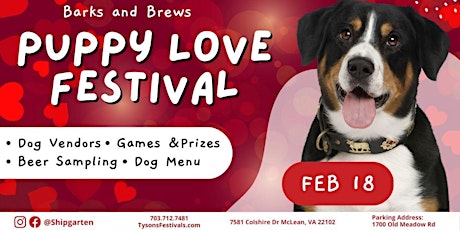 Barks and Brews- Puppy Love Festival
