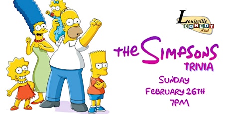 The Simpsons Trivia at Louisville Comedy Club