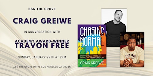 Craig Greiwe discusses & signs CHASING NORMAL at B&N The Grove