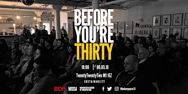 Before You're 30: March 2018 | Sustainability