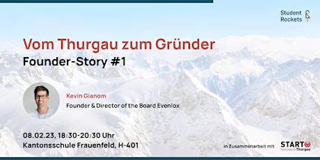 Hauptbild für Founder Story #1 mit Kevin Gianom