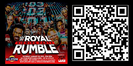 WWE Royal Rumble Viewing Party @ All Stars Sports Bar & Grill