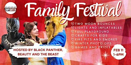 Black Panther & Beauty and the Beast Host Family Festival