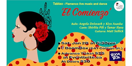 'El Comienzo' - January Tablao 2023 primary image