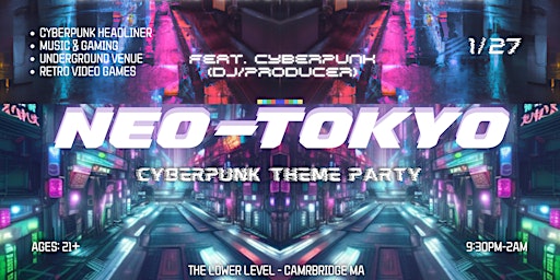 Neo-Tokyo: Cyberpunk Theme Party