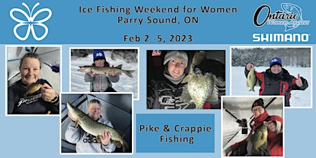 Ice Fishing Weekend for Women - Parry Sound - Feb 2 - 5, 2023