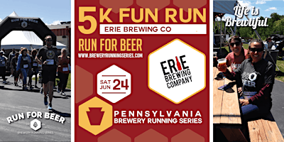 Erie Brewing Co.  event logo