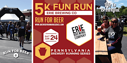 5k Beer Run x Erie Brewing Co. | 2023 PA Brewery Running Series