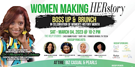 Women Making HERstory:  BossUP & Brunch primary image