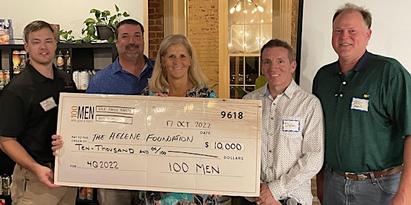 100 Men x $100 = A Big Impact for the Triangle! Q1 2023