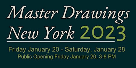 Master Drawings New York 2023 - Gallery Tours (JAN 20) primary image