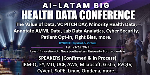 THE BIG HEALTH DATA CONFERENCE