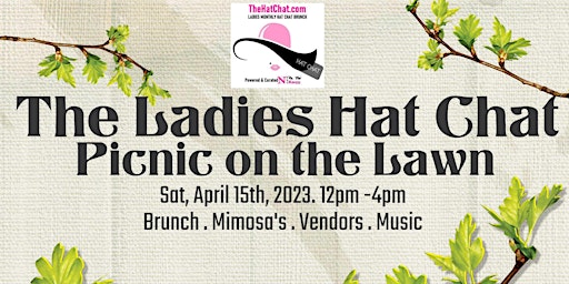 The Hat Chat Ladies  Poolside Picnic on the Lawn