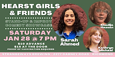 Hearst Girls and Friends Jan 28th