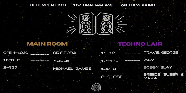 All Your Friends NYE: House & Techno Dance Party