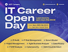 UOT Careers: IT Career Open Day