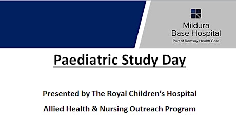 Paediatric Study Day Tuesday primary image