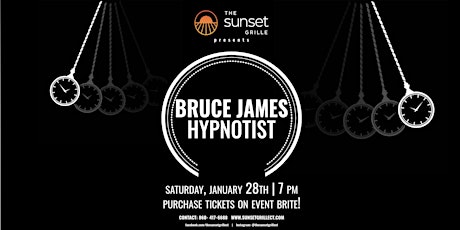 HYPNOTIST BRUCE JAMES at Sunset Grille!