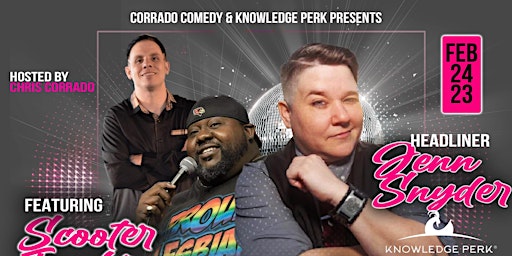 Corrado Comedy Show @ Knowledge Perk (Rock Hill): 2/24/23