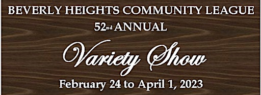 Collection image for 2023 Beverly Heights Variety Show