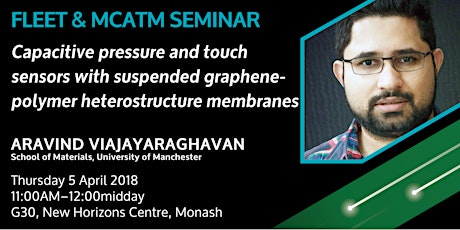 Aravind Vijayaraghavan: Graphene-based Capacitive Sensors primary image