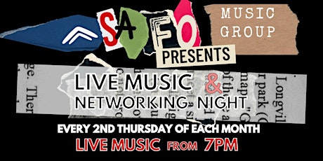 SAFO Live Music & Networking Night