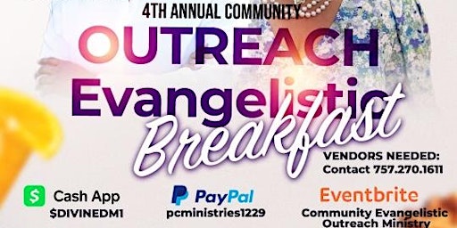 Community Outreach Evangelistic Breakfast