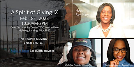 A Spirit of Giving IX- This Train is Moving"