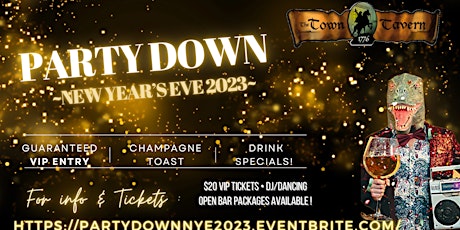 PARTY DOWN NEW YEAR'S EVE 2023 primary image