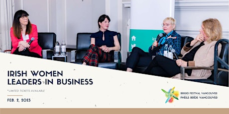 Irish Women Leaders in Business (In Person Event)