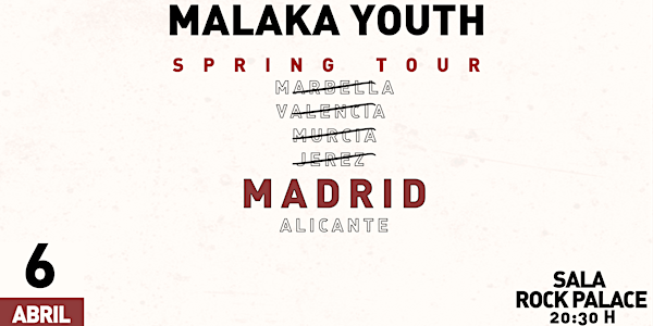 MALAKA YOUTH en Madrid