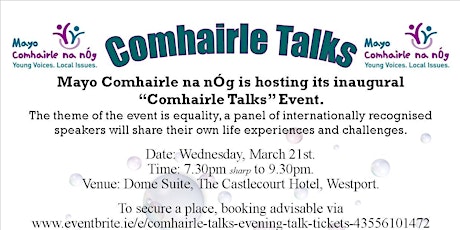 Comhairle Talks (Evening Talk) primary image