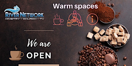 WARM SPACES FREE DRINKS SOUP COMMUNITY