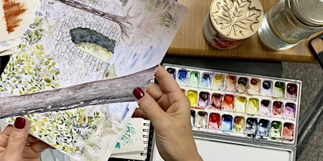 Watercolor 101: You can Paint Poinsett Bridge! (2nd Chance)