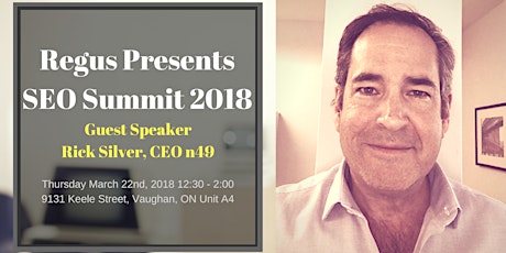 Regus Vaughan Presents:  SEO Summit 2018 primary image