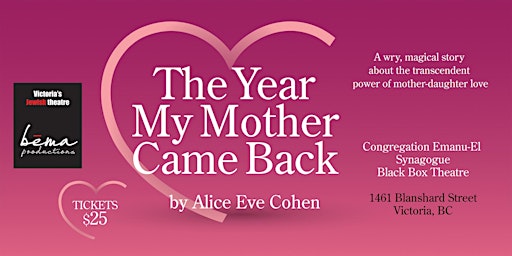 THE YEAR MY MOTHER CAME BACK - a magical and loving ghost story