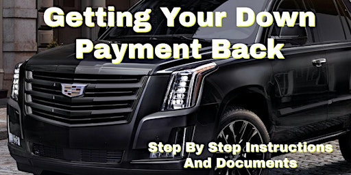 Getting Your Down Payment Back Class