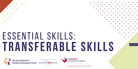 Essential Skills: Transferable Skills **Online Workshop**