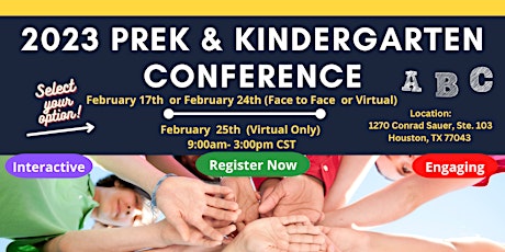 2023  Prek & Kindergarten Early Literacy Conference
