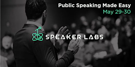 Public Speaking Made Easy - May 2018 primary image