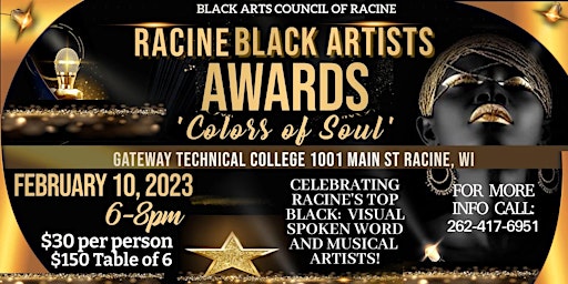 Racine Black Artists Awards Ceremony ‘Colors of Soul’